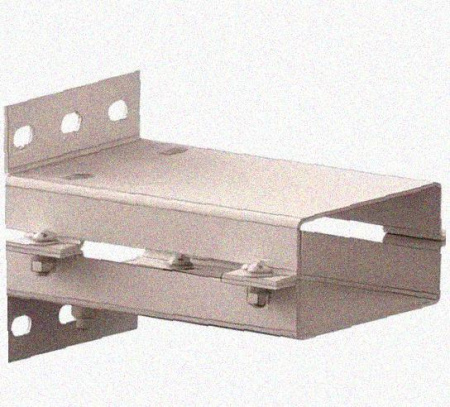 Лоток присоединительный ЛПС 250х150 УТ1,5 горячее цинкование, S2,0