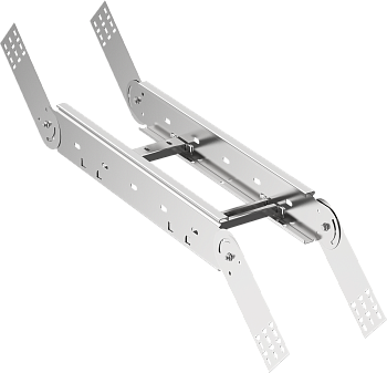 Поворот вертикальный шарнирный лестничный LESTA 100х300мм IEK