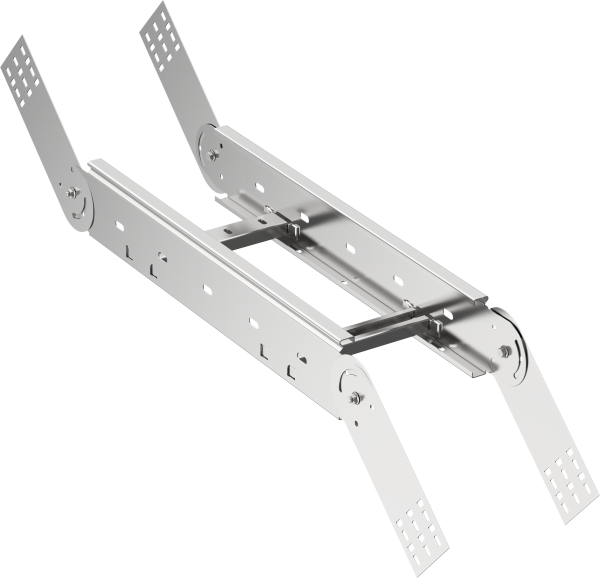Поворот вертикальный шарнирный лестничный LESTA 100х300мм IEK