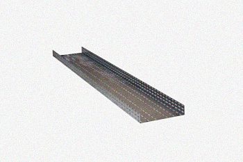 Лоток глухой ЛМГ 400х100х3000 УТ1,5, окрашенный, S1,5