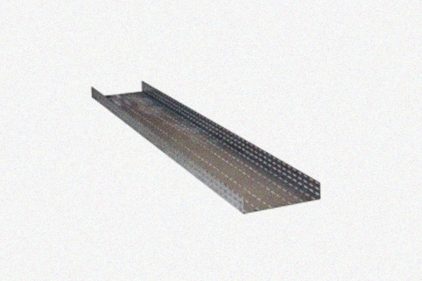 Лоток глухой ЛМГ 400х100х3000 УТ1,5, окрашенный, S1,5