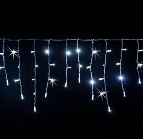 Гирлянда новогодняя "Бахрома" GLFG-48-180-50-IP20-FL-6 48 диодов 1.8x0.5 м с контр 8 режимов General