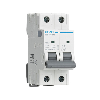 Выключатель автоматический ВА МОД NB8-63M 2П 40А 10кА L без тепл. расцеп. CHINT