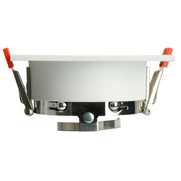 Светильник потолочный встраиваемый, MR16 G5.3, белый + хром DL3112 Feron