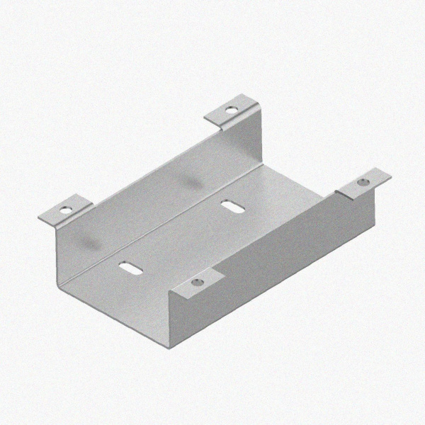 Соединитель нижний У1102 100х100х1,5 УТ1,5, оцинкованный лист, S1,5