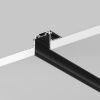 Шинопровод встраиваемый 2000мм Черный Magnetic track system Radity TRA084MP-12B Technical