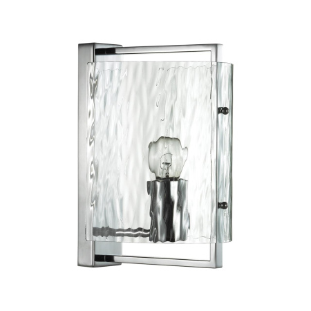 Бра E27 1*60W ELEGANTE хром/прозрачный/стекло ODEON LIGHT