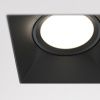 Встраиваемый светильник 1*GU10 50Вт Черный IP20 Downlight DL042-01-SQ-B Technical Maytoni