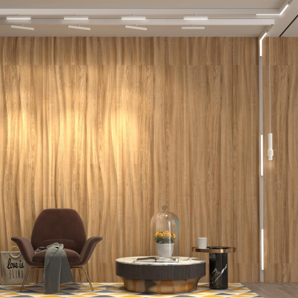 Трековый св-к для низков.шинопровода,длина провода 1м IP20 LED 4000K 12W 48V белый FLUM B NOVOTECH