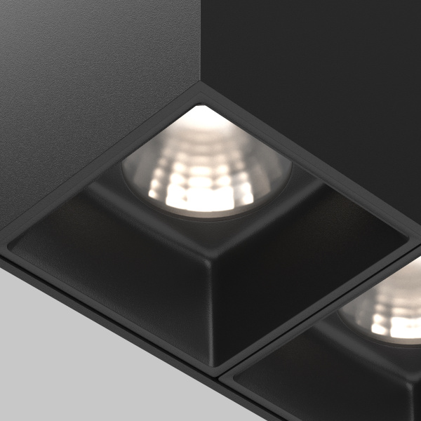Потолочный светильник LED 24Вт Черный IP20 Ceiling & Wall C065CL-02-L12W4K-B Technical Maytoni