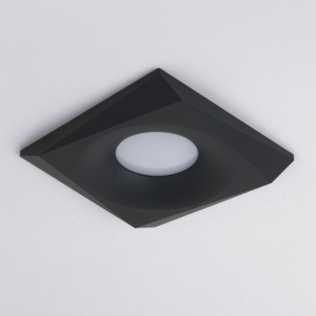 Встраиваемый точечный светильник GU10 черный IP20 (a053351) Elektrostandard