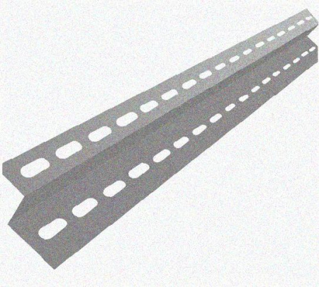 Профиль зетовый перфорированный К241х3000 УХЛ1, горячее цинкование, S2,0