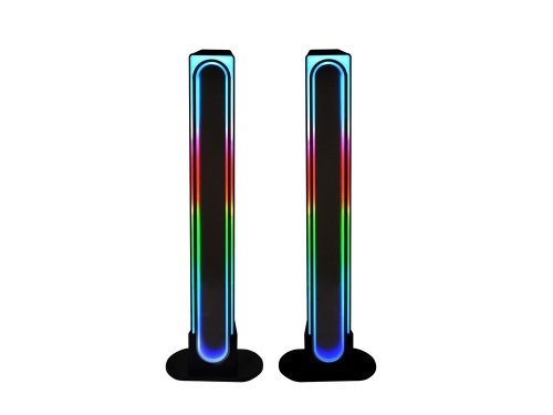 Декоративный светильник 3D Tunnel Light с пультом ДУ RocketSocket, 5.0Вт, RGBIC цвета, 15 режимов + музыкальный, регулировка яркости, таймер, черный