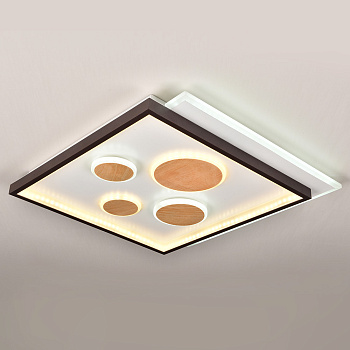 Светодиодный управляемый светильник накладной Feron AL8400 90W 3000К-6500K накладные квадраты