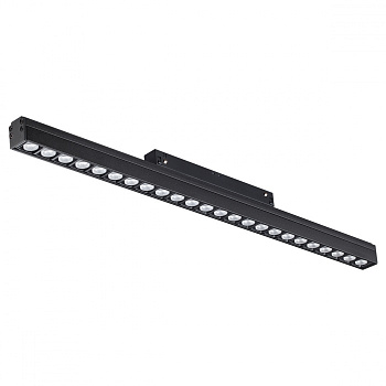 Трековый св-к для низков.шинопровода IP20 LED 4000K 24W 48V FLUM черн C NOVOTECH