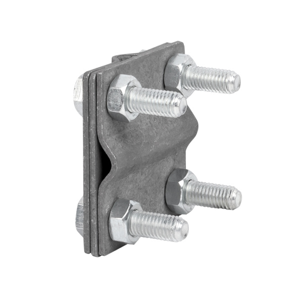 Зажим крестовидный прут-прут (3 пластины 57x57мм) HZ PROxima EKF