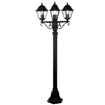 Ландшафтный светильник 3*E27 60Вт Черный IP20 Abbey Road O003FL-03B Outdoor Ландшафтный светильник 3*E27 60Вт Черный IP20 Abbey Road O003FL-03B Outdoor