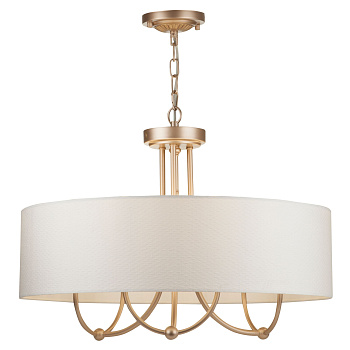 Подвесной светильник 8*E14 40Вт Матовое Золото IP20 Roma ARM006PL-08G Maytoni