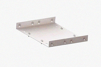 Соединитель лотковый замковый СЛЗ-300х50х1,5 УХЛ1, оцинкованный лист, S1,5