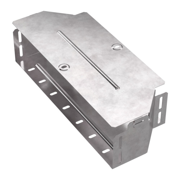 Переходник симметричный с крышкой Стандарт 400х300х100 Промрукав Переходник симметричный с крышкой Стандарт 400х300х100 Промрукав