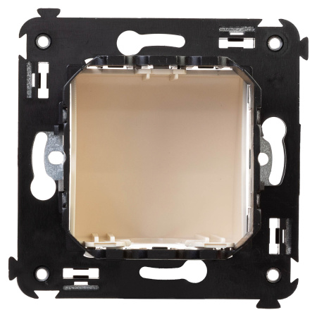 Вывод кабеля из стены "Avanti", "Ванильная дымка" DKC