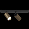 Потолочный светильник 2*GU10 10Вт Черный и Бронза матовая IP20 FOCUS S C051CL-02BBZ Technical