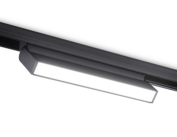 Светильник светодиодный трековый для шинопровода Magnetic GL4062 BK черный IP20 12W 4200K 48V 223*22*105 Ambrella Light