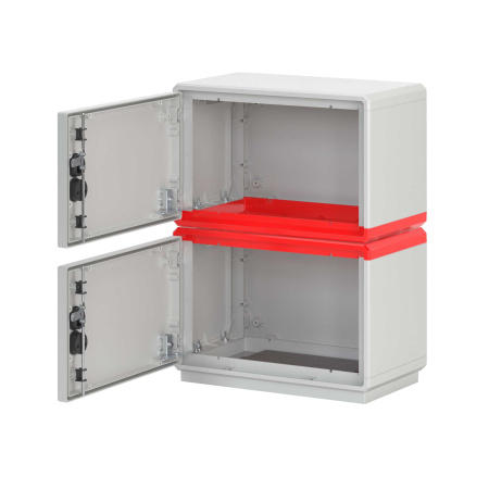 Комплект объединения шкафов Conchiglia, крыша-дно, Ш=1150 мм, Г=330 мм DKC