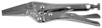 Зажим "ЭКСПЕРТ" ручной, с удлиненными губками из кованой Cr-V стали, для мест с ограниченным доступом, 150мм ЗУБР