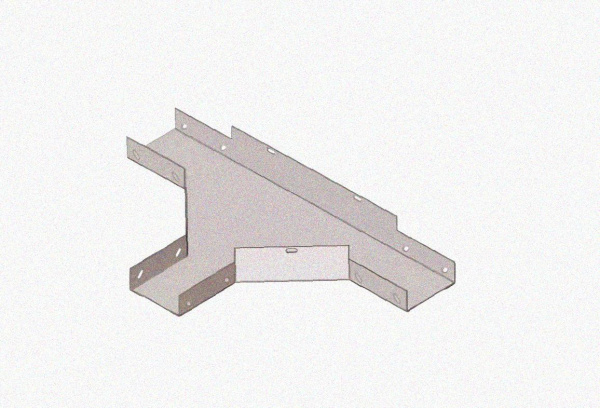 Лоток тройниковый глухой ОТГ 50х50 УХЛ1, горячее цинкование S1,5