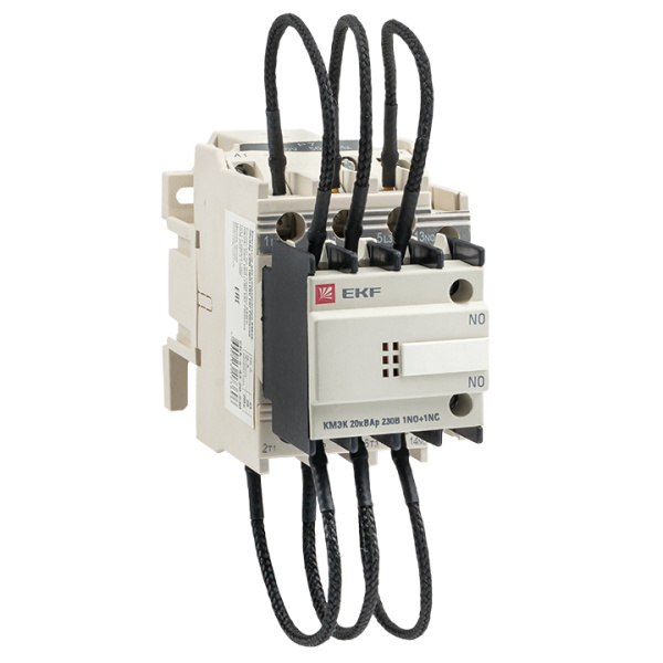 Контактор для конденсатора КМЭК 20квар 230В 1NО+1NC PROxima EKF