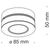 Потолочный светильник 7Вт 3000K Черный IP20 Magic C022CL-L7B Technical
