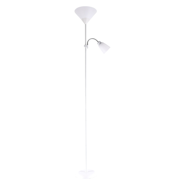 Торшер напольный под лампу е27*2 GFL-005 174см белый (801005) (1/4) General