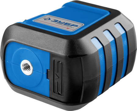 КРЕСТ 15 нивелир лазерный, суперкомпакт, 15м, точн. +/- 0,3мм ЗУБР