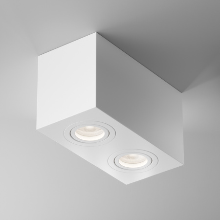 Потолочный светильник 2*GU10 50Вт Белый IP20 Ceiling & Wall C017CL-02W Technical Maytoni