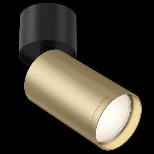 Потолочный светильник 1*GU10 10Вт Черный и Матовое золото IP20 FOCUS S C050CL-1BMG Technical фото 2