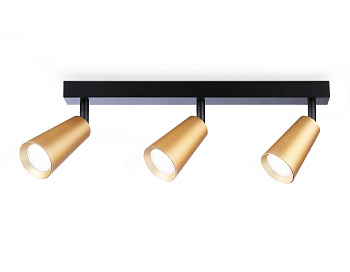 Светильник накладной TA13151/3 BK/GD черный/золото GU10/3 max 12W 445*60*130 Ambrella Light