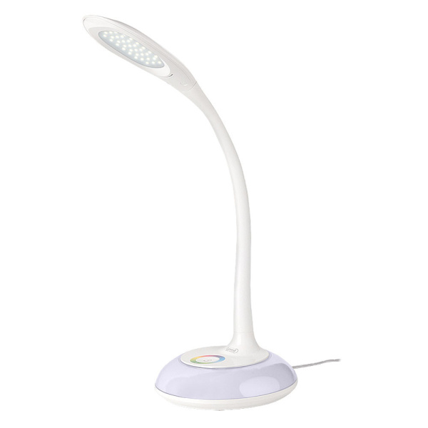 Светильник настольный с/д GLTL-036 11Вт 600Лм RGB белый (глянец+ матовый) (800036) (1/6) General