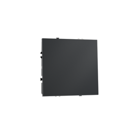 Перекрестный переключатель встраиваемый Voltum S70 одноклавишный 10А, (графит)