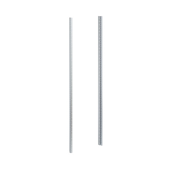 Вертикальные монтажные профили 38U, "С" для напольных 19" IT-корпусов ДКС серии CQE, 2шт DKC