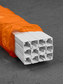 Кабель-канал 12х12 белый TDM (24 м)