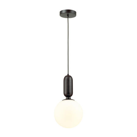 Подвес E27 1*40W (тип лампы СВЕЧА) 220V OKIA черный/белый ODEON LIGHT