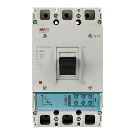 Выключатель автоматический AV POWER-3/3 400А 100кА ETU2,0 AVERES EKF Выключатель автоматический AV POWER-3/3 400А 100кА ETU2,0 AVERES EKF