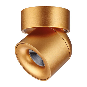 Св-к накл.св/д IP20 LED 10W 850Лм 4000K 220V GESSO матовое золото NOVOTECH