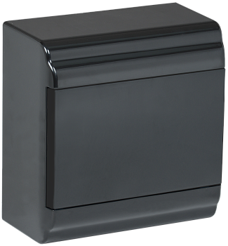 Корпус пластиковый ЩРН-П-6 модулей навесной черный IP41 PRIME IEK