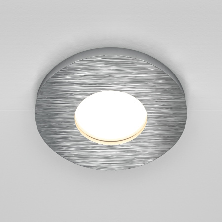 Встраиваемый светильник 1*GU10 50Вт Серебро IP65 Downlight DL083-01-GU10-RD-S Technical Maytoni