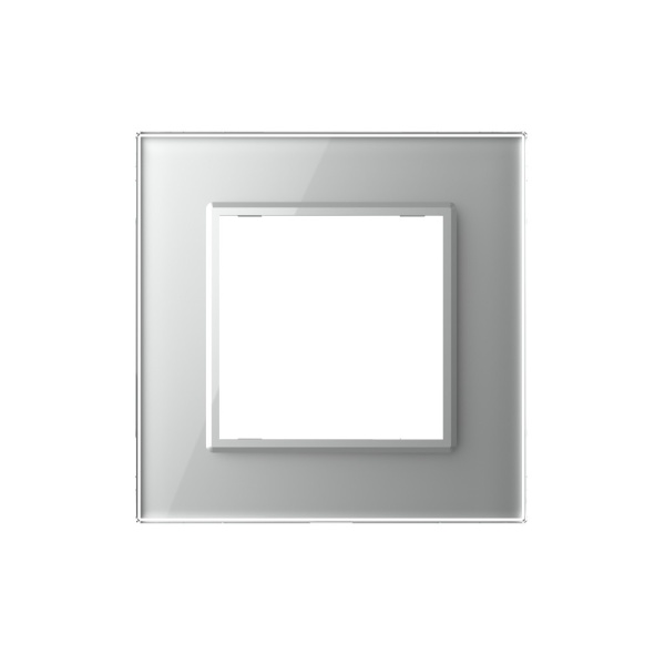 Рамка для розетки Серая Livolo