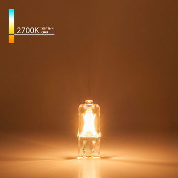 Лампа галогенная G4 35Вт 2700К (a023825) Elektrostandard