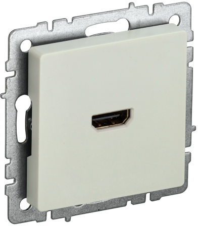 BRITE Розетка HDMI РHDMI-0-БрКр бежевый IEK