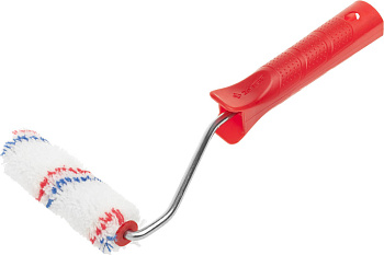 Мини-валик "ГИРПАИНТ", полиакрил 10мм, ручка 6мм, d=15/100мм, Мастер ЗУБР